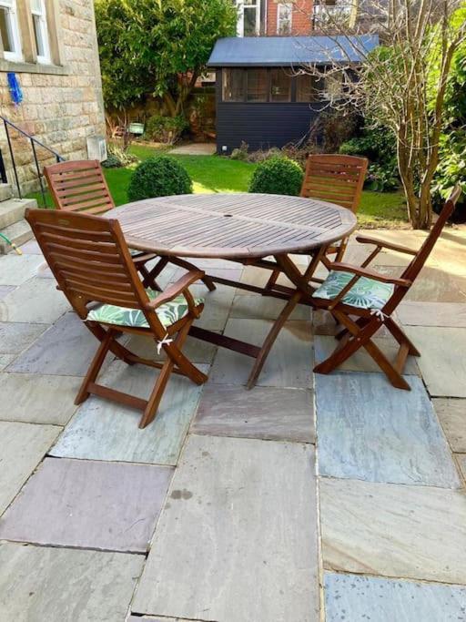 Garden Apartment, Central Harrogate With Parking Esterno foto
