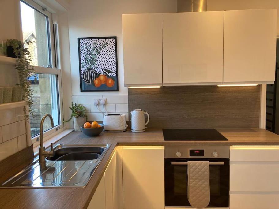 Garden Apartment, Central Harrogate With Parking Esterno foto